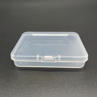 Boîte de rangement en plastique transparente imperméable pour le stockage de bijoux, de perles et de pièces