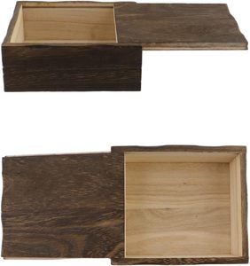 Cajas de Regalo de Madera para Joyería, Pequeñas, Cuadradas, con Tapa Deslizante, Precio de Fábrica al por Mayor - Product Image 6