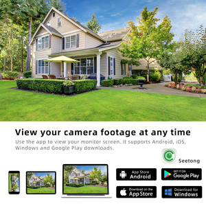 Outdoor IP66 Dual-Nachtsicht POE CCTV Sicherheitskamera Zwei-Wege-Audio Vollfarbiger CMOS-Sensor Netzwerk-Bullet-Kamera P2P NVR & Cloud 5MP - Product Image 6