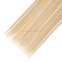 Outils et accessoires de barbecue, vente en gros, brochettes en bois de 50 cm, brochettes de rôtisserie, très demandées pour le camping en plein air