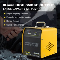 Detector de Fugas de Humo Portátil para Automóvil de 12V, Localizador de Fugas EVAP, 1 Año de Garantía, Herramienta de Prueba para el Sistema de Admisión/Escape del Motor