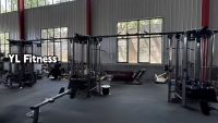 YONGLING FITNESS YL-8061 Série Luxe Haut de Gamme 16 Stations Équipement de Musculation Commercial en Métal Multifonctionnel pour Salle de Sport