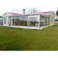 Panneaux de protection solaire salle de jardin, haute qualité, en verre Polycarbonate, Sauna, porte en verre