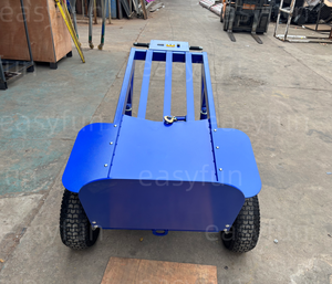 Offre Spéciale : Chariot Électrique Professionnel Personnalisé Certifié CE, Capacité 1000 kg, Robuste, Idéal pour le Transport de Bouncers à Louer - Product Image 2