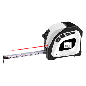 40m Laser Self-winding Tape With Metric Display Portable and Accurate Stainless Steel Blade JC-MT-Q03 Metric Measuring Tape JC-M - Product Image 3