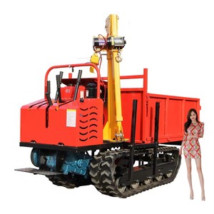 High Efficiency Crawler <b>Dumper</b> Crawler Transporter <b>Track</b> Carrier - Product Image 3