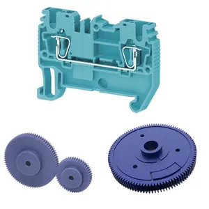 Professional Custom PP PA66 ABS PS PC PET POM TPE TPU PMMA HDPE Plastic Parts Plastic Mold Tooling