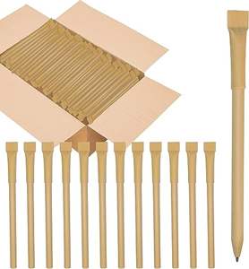 Eco Friendly <b>Paper</b> Ballpoint Pen with Lid Carton Recycled Ballpoint Pen - Product Image 1