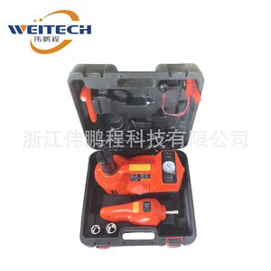 Weitech <b>Electric</b> Hydraulic Jack 12V Emergency Tool <b>Kit</b> For Car Repair - Product Image 4