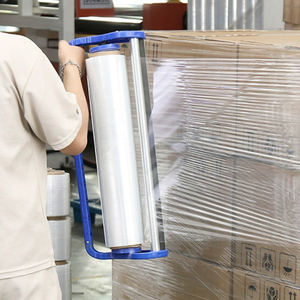 เครื่องพันฟิล์มพาเลทแบบพกพาพร้อมที่จ่ายฟิล์ม จัดส่งเร็ว - Product Image 2