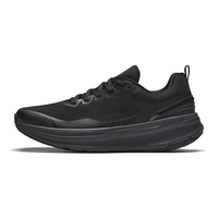 Chaussures de course en maille respirante, baskets athlétiques légères et antidérapantes avec coussin épais pour le jogging en plein air, la marche et la course à pied