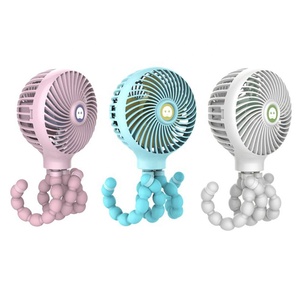 Stille Multifunctionele Usb Oplaadbare Elektrische Mini Ventilator Draagbare Tafel <span class=keywords><strong>Clip</strong></span> Ventilator Voor Kantoor Auto Handheld Kinderwagen Vriendelijk - Product Image 2