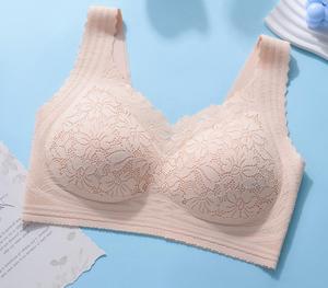 <span class=keywords><strong>Reggiseno</strong></span> a tazza fisso in pizzo <span class=keywords><strong>senza</strong></span> cuciture <span class=keywords><strong>reggiseno</strong></span> con supporto morbido da donna <span class=keywords><strong>reggiseno</strong></span> Push-up Anti-sagging <span class=keywords><strong>senza</strong></span> fili - Product Image 1
