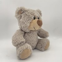 Usine en gros gris ours en peluche poupée dessin animé en peluche activité cadeau cadeau de vacances