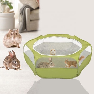 Tente pour animaux de compagnie Pop-Up portable avec fermeture à glissière enceinte de <span class=keywords><strong>lapin</strong></span> d'exercice en plein air et clôture pour animaux pour tente de jeu pour animaux de compagnie - Product Image 1