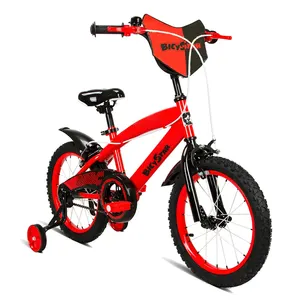 2023 beautiful baby push 16 in 14inch boys kids cycle bike red tueb wheel covers child bicycle export to malaysia