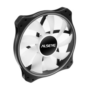 Alseye <span class=keywords><strong>CPU</strong></span> <span class=keywords><strong>Cooler</strong></span> Auro <span class=keywords><strong>200mm</strong></span> argb LED trường hợp quạt làm mát với Molex kết nối RGB chiếu sáng Quạt làm mát - Product Image 3