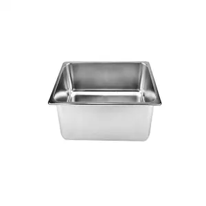 Multi-Size Disposable Stainless Steel GN Pan Container for Restaurant Kitchen Equipment New Food Container Hotel Restaurant