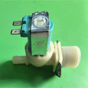 Válvula Solenoide Eléctrica de Nylon PA de Estilo Europeo para Lavavajillas, Máquina de Hielo, Lavadora, Entrada de Agua, Repuestos para Lavavajillas - Product Image 1