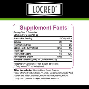 Suppléments en gros Boost Force Endurance Améliorer le système immunitaire Soutien surrénalien Ashwagandha Gummy - Product Image 3