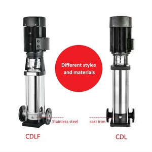 Công nghiệp cấp dọc đa giai đoạn ly tâm Máy bơm nước áp lực cao Bơm tăng áp dòng chảy cao bơm cho HVAC làm mát - Product Image 3