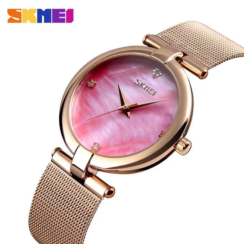 시간 사용자 정의 자신의 로고 브랜드 시계 남자 메쉬 손 시계 도매 방수 간단한 여자 시계
