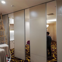 Partition murale coulissante, panneau acoustique amovible pour porte d'hôtel