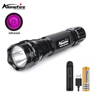 Alonefire 501B 5W LED 850nm 940nm IR Tactical Flashlight Radiation Lamp hunting Night Vision Device Professional IR Fill Light