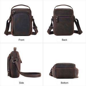 กระเป๋าหนังวัวแท้ AndoBag รุ่น Crazy Horse สำหรับผู้ชาย กระเป๋าสะพายข้าง กระเป๋าทำงานสไตล์วินเทจ รุ่น 1368 - Product Image 4