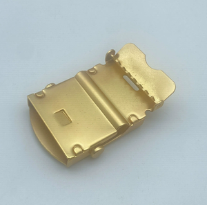 Cinturones DFB01 Color Dorado de 3.8cm de Ancho con Hebilla Metálica, Personalizables, Venta al Por Mayor - Product Image 3