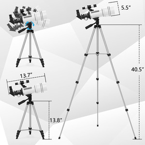 30070AZM Astronomical Telescope 70mm Aperture Portable For Beginners And Children With Phone Adapter And Accessories - Product Image 3