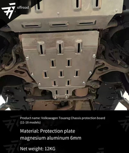 Nuovo Portaruota di Scorta Robusto per Fuoristrada, Piastra Protettiva Rinforzata per <span class=keywords><strong>Touareg</strong></span> 2a Generazione, Montaggio Universale BP Off-road - Product Image 6