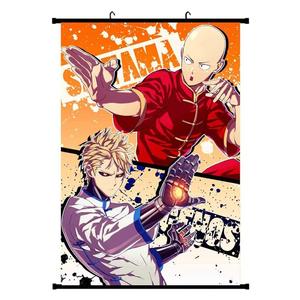 Customized Dye Sublimation Digital Printing Anime Hanging Banners Wall Scroll