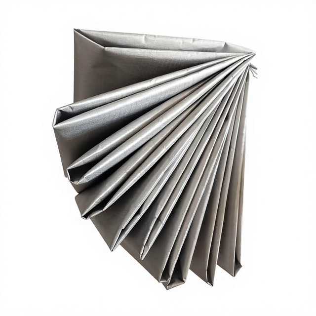 RFID Blocking Conductive EMF Shielding Woven 100% Silver Coated Faraday Fabric in Diamond Plaid