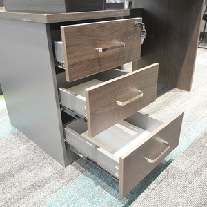 Estaciones de Trabajo Modernas, Mesa de Oficina para Gerentes, Espacios de Trabajo Compartidos, Mesa de Oficina de Madera, Estación de Trabajo Modular, Muebles de Oficina - Product Image 4