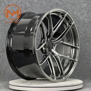 Rines de Aleación Maxtera Forged Custom Hyper Black P101SC para Autos Porsche 911, Corvette, BMW M5, <span class=keywords><strong>M8</strong></span>, Audi RS, R8, AMG - Product Image 2
