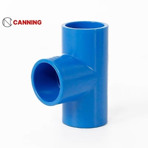 Raccords en T hexagonaux pour tuyaux d'eau ronds en <span class=keywords><strong>PVC</strong></span>, tailles 20, 25, 32, <span class=keywords><strong>40</strong></span>, 50, 63, 75, 90, 110, raccords femelles, résistants à la corrosion - Product Image 1