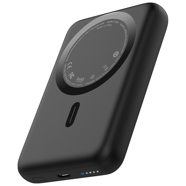 Wholesale Customization logo Portable Power Bank Fast Charging 20W Mini Mobile Wireless Magnetic Power Bank 10000mAh  for Phone
