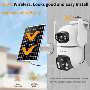 امن المنزل HD 4G-إنذار للرؤية الليلية يتتبع حركة PTZ بااتجاهين صوت رصاصة - Product Image 4