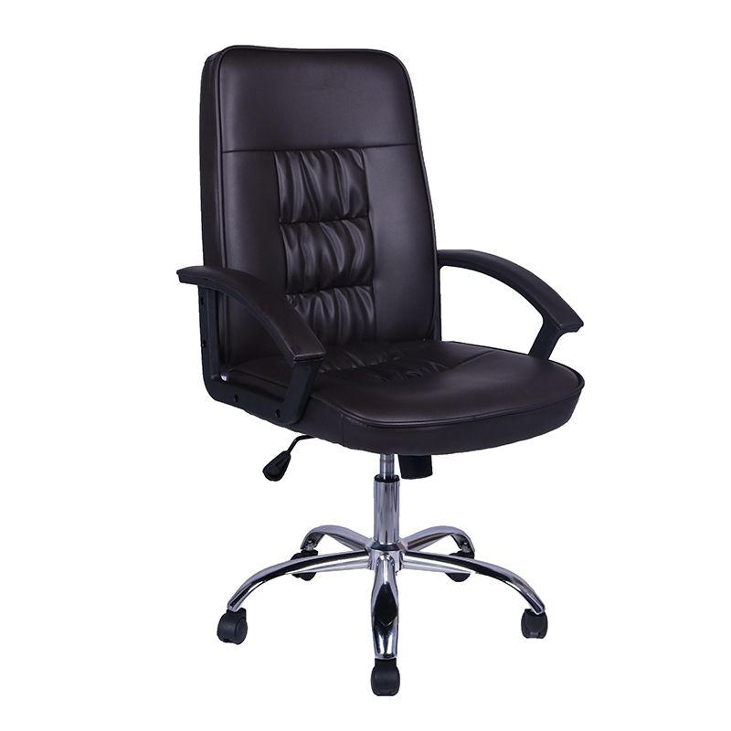 Professionnel Pivotant Inclinable Vrai Concept de Sièges En Cuir Exécutif Chaise de Bureau Marron Fauteuil