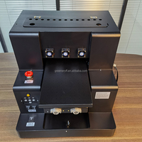 Pencetak Flatbed UV Format penuh Ukuran A4 pencetak Inkjet pencetak timbul LED pencetak Format penuh untuk plastik, logam, akrilik