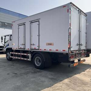 Camion frigorifique FAW J6L 4x2, fourgonnette frigorifique de 6,8 m pour le transport d'aliments congelés et de produits frais - Product Image 5