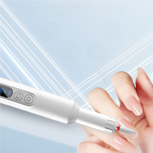 KV Taladro de <span class=keywords><strong>uñas</strong></span> inalámbrico profesional portátil Taladro de <span class=keywords><strong>uñas</strong></span> de color rosa y blanco Pieza de mano - Product Image 1