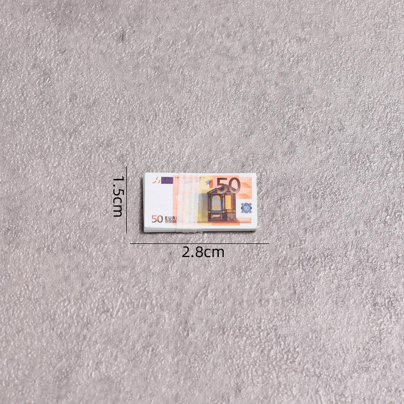 Mini billet de banque -6 [prop]]] blanc