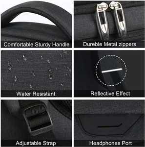 <span class=keywords><strong>Mochila</strong></span> <span class=keywords><strong>de</strong></span> negocios resistente al agua JUNYUAN <span class=keywords><strong>mochila</strong></span> multifunción para ordenador portátil para hombre bolsas USB mochilas para ordenador <span class=keywords><strong>mochila</strong></span> universitaria - Product Image 4