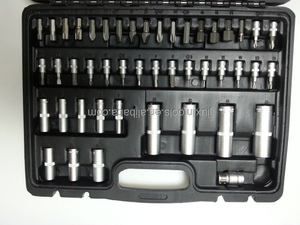 94 <span class=keywords><strong>piezas</strong></span> de cromo vanadio hembra 1/2 "1/4" profesional coche herramientas de reparación de kit de herramienta de mano - Product Image 5