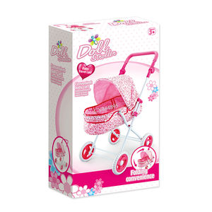 Poussette Pliable pour Poupées <span class=keywords><strong>Grand</strong></span> Panier pour Poupées Jouets d'Imitation Accessoires pour Poupées pour Filles - Product Image 6