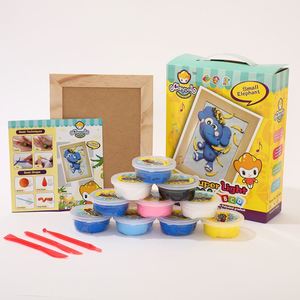 Cute Foam Clay Set for Kids Perfect Children's Day Christmas Wedding Party Favors Princess Pronunciation <b>Gift</b> Box - Product Image 3