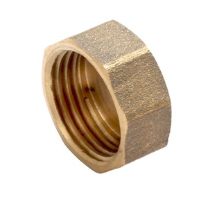 <b>Copper</b> 4 Inch Internal Thread Plug Pipe Fitting Water Pipe Connector - Product Image 5
