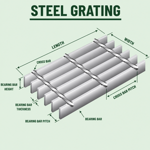 Grille de drainage en acier inoxydable robuste et moderne pour allée, plaque de grille anti-corrosion en acier pour allée - Product Image 2